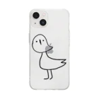 なんで屋さんの鳥　必需品編 Soft Clear Smartphone Case