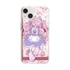 あかりのおみせやさんのねこメイドさん Soft Clear Smartphone Case