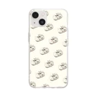 AMI_Illustrationの＜保護猫サポート＞ おひるねねこ Soft Clear Smartphone Case