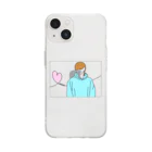 shushのboring Soft Clear Smartphone Case