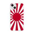 日乃丸本舗のRising sun flag Soft Clear Smartphone Case