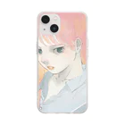 てつおの女の子 Soft Clear Smartphone Case