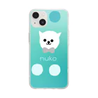 kinaanchaのねこのスマホケース Soft Clear Smartphone Case