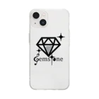 ゲーム音楽演奏サークル「Gemstone」のGemstone　iPhoneケース ソフトクリアスマホケース