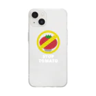 おぜやさんのSTOP TOMATO Soft Clear Smartphone Case