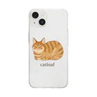 継続支援プラスタのcatloaf Soft Clear Smartphone Case