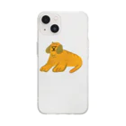 クマ熊のイッヌ Soft Clear Smartphone Case