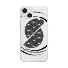 RyuTakatoraのThe moon is reflected in the waves Soft Clear Smartphone Case