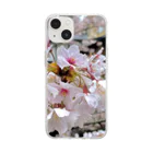sceneryの桜 Soft Clear Smartphone Case