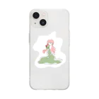 えまの春の子 Soft Clear Smartphone Case