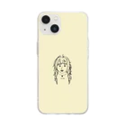 たけたけぱおんのナメンナヨ Soft Clear Smartphone Case