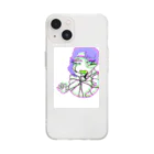 マウンテンゴリラのゲーム病 Soft Clear Smartphone Case