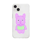 maru-chanのファンシーフレブル Soft Clear Smartphone Case