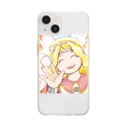 ComicStuidoKOKORIのセラフィムがあなたに笑いかけている Soft Clear Smartphone Case