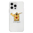 JOKERS FACTORYのWOOF WOOF Soft Clear Smartphone Case