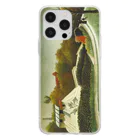 SONOTENI-ARTの029-003　アンリ・ルソー　『パリ郊外の製材所』　クリア　スマホケース　iPhone 14ProMax/14Plus/13ProMax/12ProMax/11ProMax専用デザイン　CC5-2 Soft Clear Smartphone Case