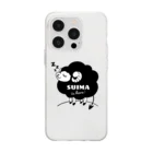 kocoon（コクーン）の睡魔が来たぞ！（黒ヒツジ） Soft Clear Smartphone Case