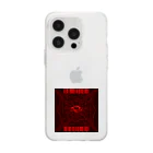 Ａ’ｚｗｏｒｋＳの8-EYES SPIDER RED Soft Clear Smartphone Case