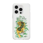 ぱいせんの(バックプリント)山月記2.0 Soft Clear Smartphone Case