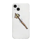 Feather stick-フェザースティック-のFeather Stick【フェザースティック】フェザースティック Soft Clear Smartphone Case