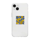 favorite  of  mineの原色のアフリカン Soft Clear Smartphone Case