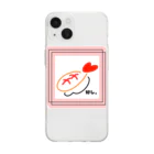 R_a_nの好し。 Soft Clear Smartphone Case
