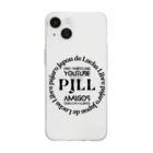 PJLLのPJLL TEXT B Soft Clear Smartphone Case