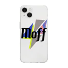 MoffのMoff Rock purple official goods ソフトクリアスマホケース