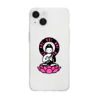 くねくね道のOK! BUDDHA Soft Clear Smartphone Case