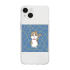 Hinanochin.shopのa cat / Timmy ソフトクリアスマホケース