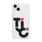 TJ-channel-thailandのロゴアイテム Soft Clear Smartphone Case