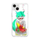 みみのオリキャラ Soft Clear Smartphone Case