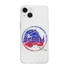 scorpion★のscorpion★青×紫×赤 Soft Clear Smartphone Case