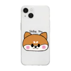 ＢＯＲＮ*ＨＡＮＤ@さなの柴犬 Soft Clear Smartphone Case