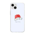 orange_honeyのクリスマス30 Soft Clear Smartphone Case