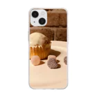 rukamoのカップケーキ🧁 Soft Clear Smartphone Case