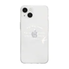 kiki25のswallows つばめ　(名言)  オフホワイト Soft Clear Smartphone Case