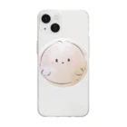 今朝のぱさぱさ（ショップ）のケサランパサランのケサパサ Soft Clear Smartphone Case