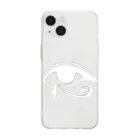 Kumiのウジャトの目 Soft Clear Smartphone Case