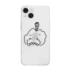 まぬるねこファンのブチギレマヌルネコ Soft Clear Smartphone Case