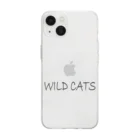 WILDCATSのWILD CATSグッズ　3 ソフトクリアスマホケース