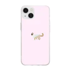 orange_honeyの猫1-15 ラグドール Soft Clear Smartphone Case