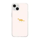 orange_honeyの猫1-8 茶白猫 Soft Clear Smartphone Case