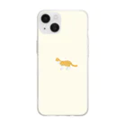 orange_honeyの猫1-8 茶白猫 Soft Clear Smartphone Case