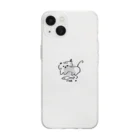 みにゆん　ねこのfish？ Soft Clear Smartphone Case