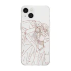 じゆうじんのカメラ女子はすすむ Soft Clear Smartphone Case