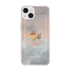 北川のヤドカリの散歩① Soft Clear Smartphone Case