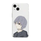 たらんちゅらの地雷くん Soft Clear Smartphone Case