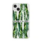 かえる商店のwelcome to the jungle no.2 Soft Clear Smartphone Case