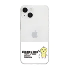 popstockのmockingbird2023 Soft Clear Smartphone Case